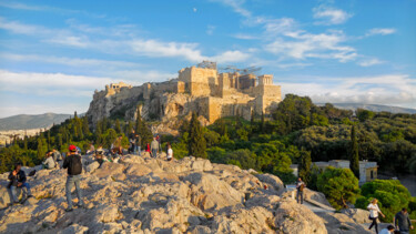 "Acropolis viewed fr…" başlıklı Fotoğraf Emaga Travels ✈️ By Emaga.Art 🎨 tarafından, Orijinal sanat, Dijital Fotoğrafçılık
