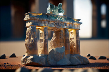 "Brandenburg Gate...…" başlıklı Dijital Sanat Emaga Travels ✈️ By Emaga.Art 🎨 tarafından, Orijinal sanat, AI tarafından oluşt…