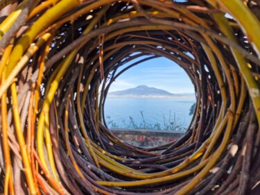 Fotografia zatytułowany „Mount Vesuvius, an…” autorstwa Emaga Travels ✈️ By Emaga.Art 🎨, Oryginalna praca, Fotografia cyfrowa