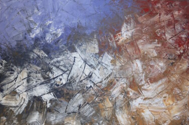 Картина под названием "NEVE" - Emanuel Aguiar, Подлинное произведение искусства, Масло