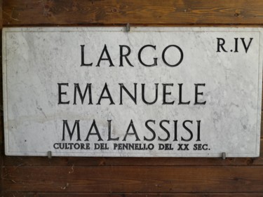 Peinture intitulée "Emanuele Malassisi…" par Emanuele Malassisi, Œuvre d'art originale, Pierre