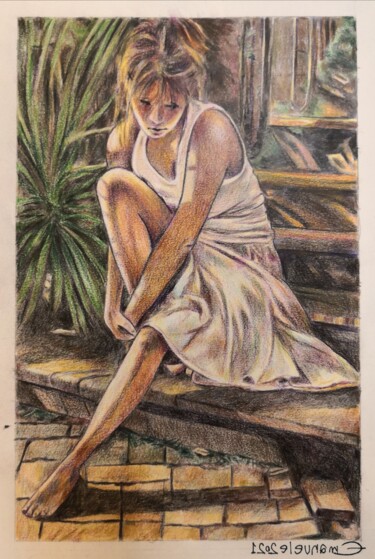 Peinture intitulée "Emanuele malassisi…" par Emanuele Malassisi, Œuvre d'art originale, Crayon