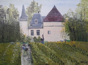 제목이 "Château d'Agassac h…"인 미술작품 Oeilme로, 원작, 기름