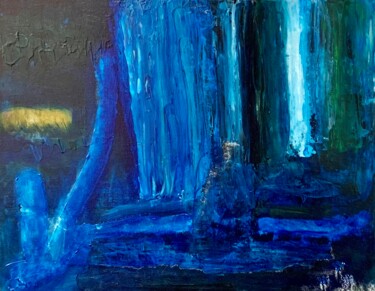 Картина под названием "spiritual" - Emdiart, Подлинное произведение искусства, Акрил Установлен на Деревянная рама для носил…