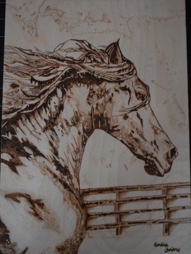 Wind Disegno intitolato "Wind" da Emilano Arts, Opera d'arte originale, Legno