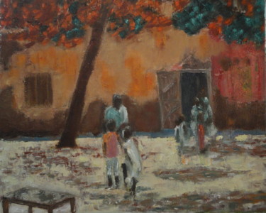 Peinture intitulée ""Tropiques"" par Emile Paya, Œuvre d'art originale, Huile