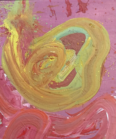 Картина под названием "Whirlpool of Fantasy" - Emili Vit, Подлинное произведение искусства, Акрил Установлен на Деревянная р…