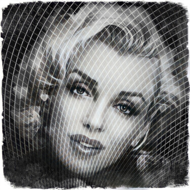 Arte digital titulada "Marilyn Monroe" por Emiliano Buiatti, Obra de arte original, Foto-montaje