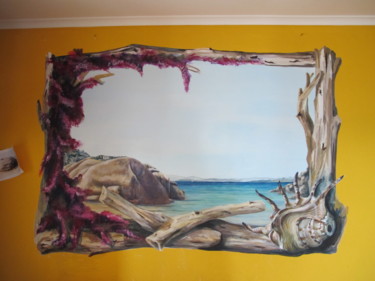 Pittura intitolato "marina.jpg" da Emiliano Africano, Opera d'arte originale