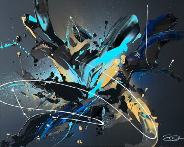 Peinture intitulée "Synergy" par Emilie Gosselin, Œuvre d'art originale, Acrylique Monté sur Châssis en bois