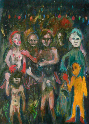 Painting titled "Parade" by Emilie Lagarde, Original Artwork