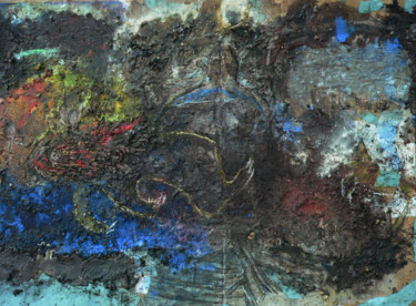 Painting titled "La course" by Emilie Lagarde, Original Artwork