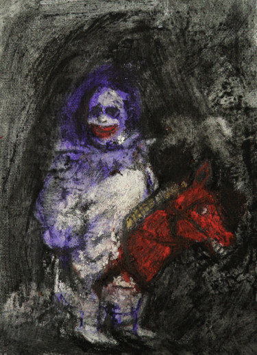 Peinture intitulée "La voie sauvage" par Emilie Lagarde, Œuvre d'art originale