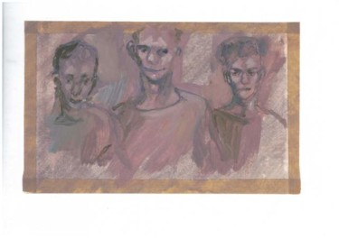 Peinture intitulée "Pa007.JPG" par Emilie Lagarde, Œuvre d'art originale