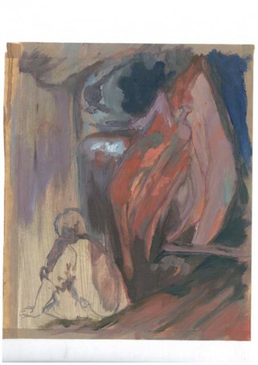 Peinture intitulée "Pa013.JPG" par Emilie Lagarde, Œuvre d'art originale