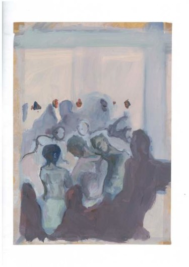 Peinture intitulée "Pa027.JPG" par Emilie Lagarde, Œuvre d'art originale