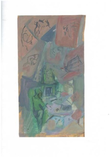 Peinture intitulée "Pa029.JPG" par Emilie Lagarde, Œuvre d'art originale