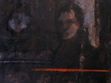 Pittura intitolato "peinttraitmod.jpg" da Emilie Lagarde, Opera d'arte originale