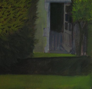 Peinture intitulée "Porte-jardin1.jpg" par Emilie Lagarde, Œuvre d'art originale
