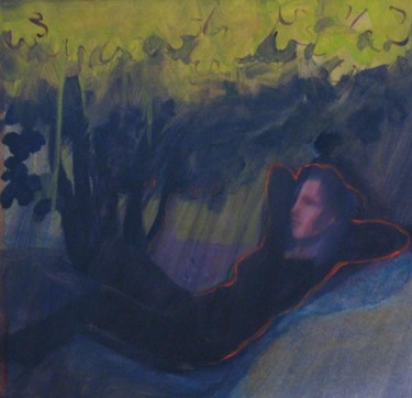 Peinture intitulée "Sieste1.jpg" par Emilie Lagarde, Œuvre d'art originale