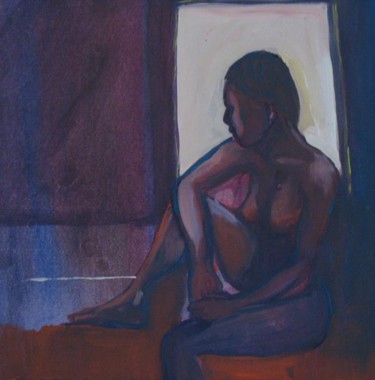 Peinture intitulée "Suspens1.jpg" par Emilie Lagarde, Œuvre d'art originale