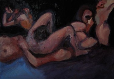 Painting titled "les-autres1.jpg" by Emilie Lagarde, Original Artwork