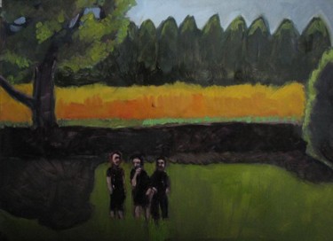 Painting titled "les-gosses1.jpg" by Emilie Lagarde, Original Artwork