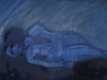 Painting titled "silence1.jpg" by Emilie Lagarde, Original Artwork