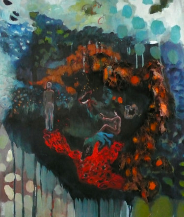 Peinture intitulée "Tout doit disparaît…" par Emilie Lagarde, Œuvre d'art originale, Autre
