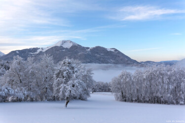 Fotografie mit dem Titel "Silence glacial" von Emilie Pandreau (Loin du tumulte), Original-Kunstwerk, Digitale Fotografie Au…