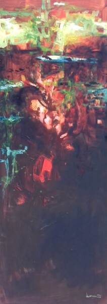 Pintura titulada "La carpe II" por Lorenz, Obra de arte original, Oleo Montado en Bastidor de camilla de madera