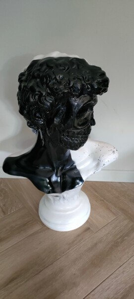 Sculpture intitulée "vanity man" par Emilio Mortini, Œuvre d'art originale, Résine