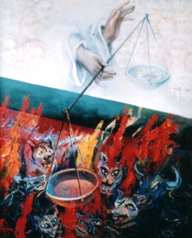 Painting titled "Biblical Message VI…" by Emil Pascalau, Original Artwork