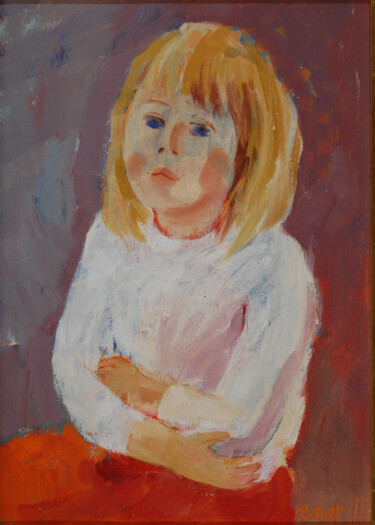 Painting titled "Alison" by Emily Bett, Original Artwork, Oil