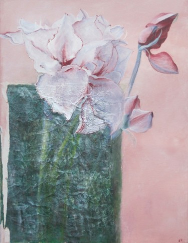Peinture intitulée "Le vase" par Emily Helstroffer, Œuvre d'art originale, Acrylique