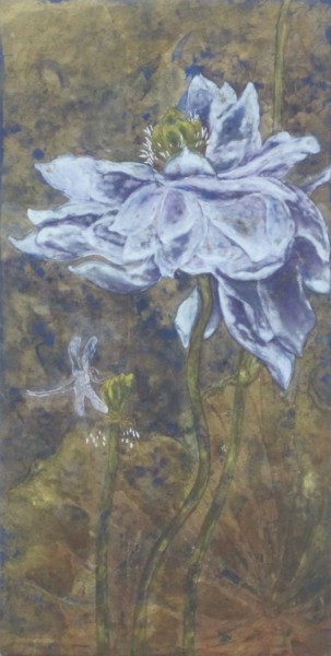 Peinture intitulée "Fleurs II" par Emily Helstroffer, Œuvre d'art originale, Autre
