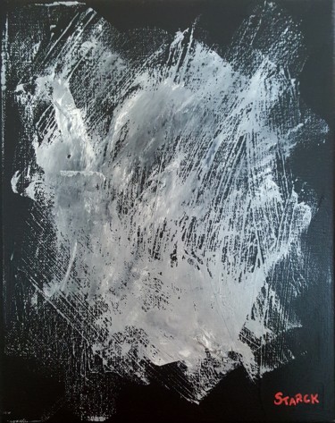 Peinture intitulée "Just grey" par Emily Starck, Œuvre d'art originale, Acrylique Monté sur Châssis en bois