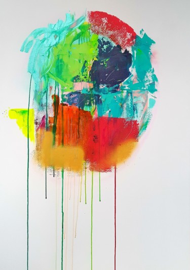 Peinture intitulée "Rêve" par Emily Starck, Œuvre d'art originale, Acrylique Monté sur Châssis en bois