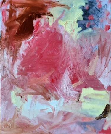 Картина под названием "Gratitude" - Emily Starck, Подлинное произведение искусства, Масло Установлен на Деревянная рама для…