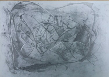Картина под названием "Сердце (Heart)" - Emirat, Подлинное произведение искусства