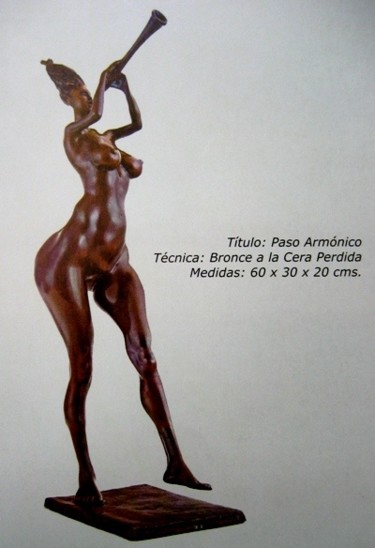 Painting titled "Paso Armónico" by Emiro Garzon Correa, Original Artwork