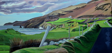 Painting titled "Around Muckross Hea…" by Emma Cownie, Original Artwork, Oil