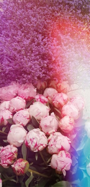 Фотография под названием "The magic of flowers" - Emma Laflute, Подлинное произведение искусства, Цифровая фотография