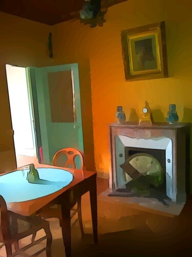 Photography titled "Chez la Tante de Ma…" by Emma Laflute, Original Artwork, Digital Photography