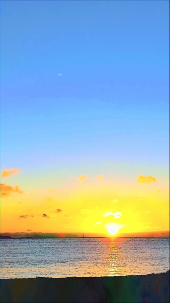 Fotografia intitulada "Sunset" por Emma Laflute, Obras de arte originais, Fotografia digital