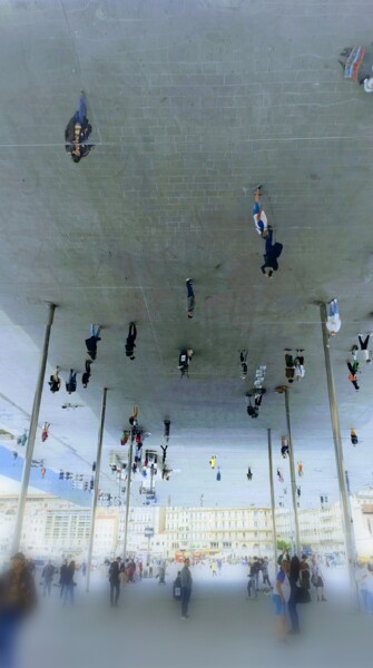 Fotografia intitolato "L'ombrière du Vieux…" da Emma Laflute, Opera d'arte originale, Fotografia digitale