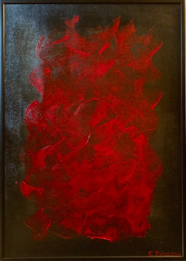 Painting titled "Série Richko N° II" by Emmanuelle Biscara, Original Artwork, Acrylic