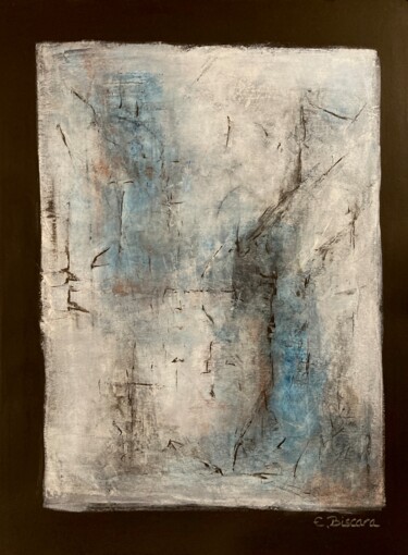 Painting titled "Hiver" by Emmanuelle Biscara, Original Artwork, Acrylic