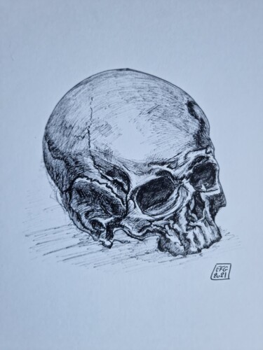 Drawing titled "skills" by Emmanuel Forgues, Original Artwork, Pencil