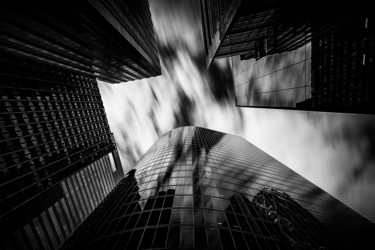 Photography titled "Défense Street." by Emmanuel Raussin, Original Artwork